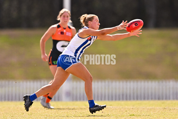 AFLW 2024 Practice Match - GWS v North Melbourne - A-53112280