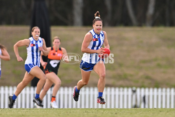 AFLW 2024 Practice Match - GWS v North Melbourne - A-53112281