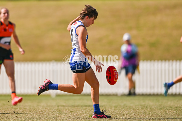 AFLW 2024 Practice Match - GWS v North Melbourne - A-53112284