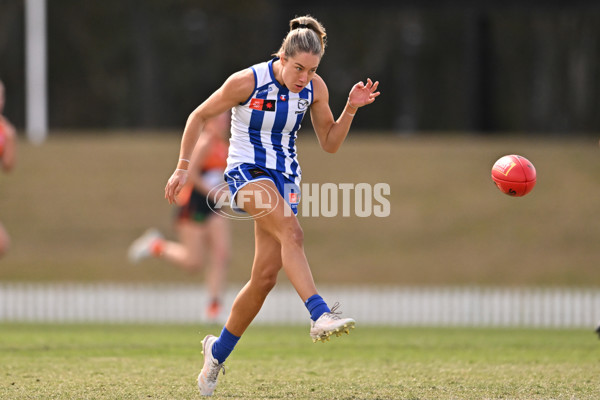 AFLW 2024 Practice Match - GWS v North Melbourne - A-53112285