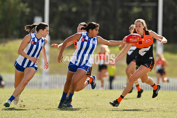 AFLW 2024 Practice Match - GWS v North Melbourne - A-53112295