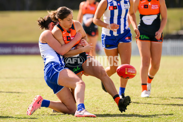 AFLW 2024 Practice Match - GWS v North Melbourne - A-53112301