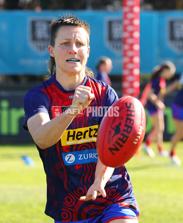 AFLW 2024 Practice Match - Port Adelaide v Melbourne - A-53114007