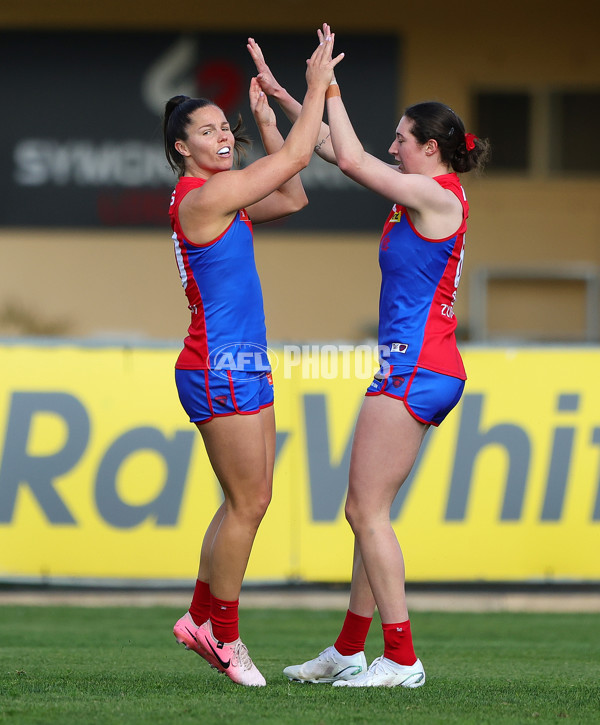 AFLW 2024 Practice Match - Port Adelaide v Melbourne - A-53114019