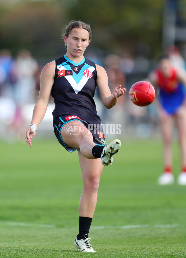 AFLW 2024 Practice Match - Port Adelaide v Melbourne - A-53114025