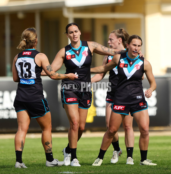 AFLW 2024 Practice Match - Port Adelaide v Melbourne - A-53116225