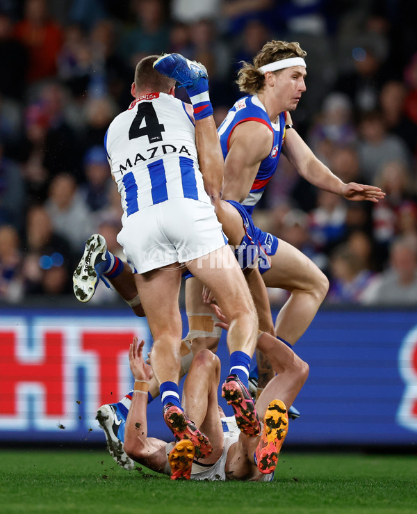 AFL 2024 Round 23 - Western Bulldogs v North Melbourne - A-53117490