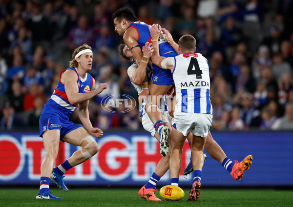 AFL 2024 Round 23 - Western Bulldogs v North Melbourne - A-53117491