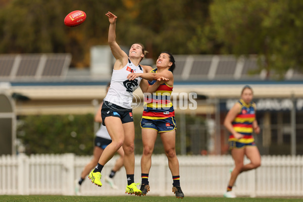 AFLW 2024 Practice Match - Adelaide v Carlton - A-53118973