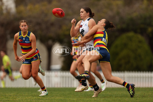 AFLW 2024 Practice Match - Adelaide v Carlton - A-53118981