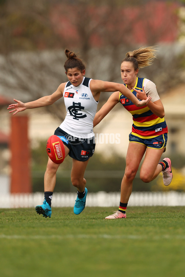 AFLW 2024 Practice Match - Adelaide v Carlton - A-53119871