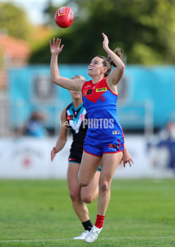 AFLW 2024 Practice Match - Port Adelaide v Melbourne - A-53119934