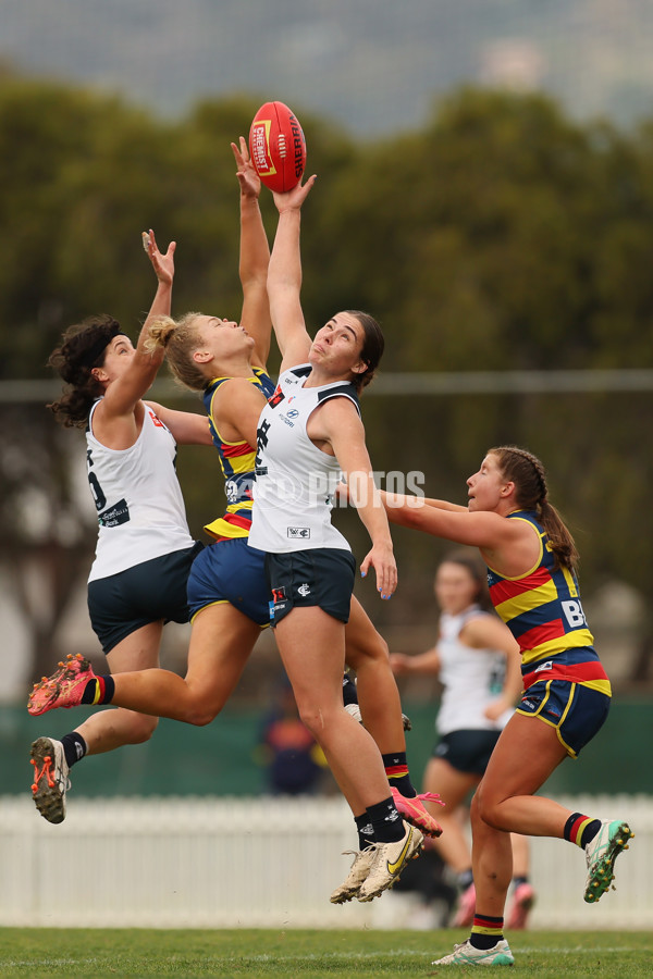 AFLW 2024 Practice Match - Adelaide v Carlton - A-53121338