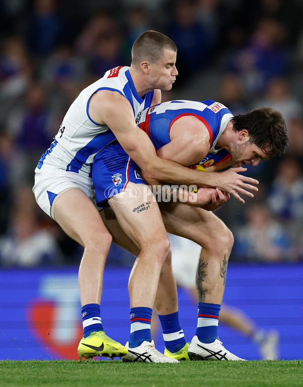 AFL 2024 Round 23 - Western Bulldogs v North Melbourne - A-53122393