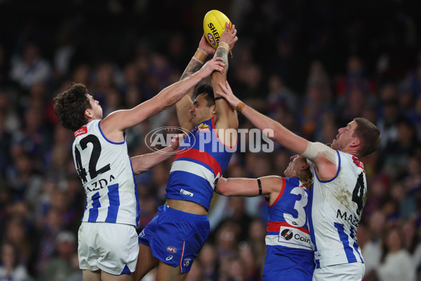 AFL 2024 Round 23 - Western Bulldogs v North Melbourne - A-53122407