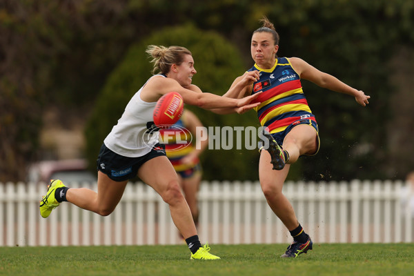 AFLW 2024 Practice Match - Adelaide v Carlton - A-53122433