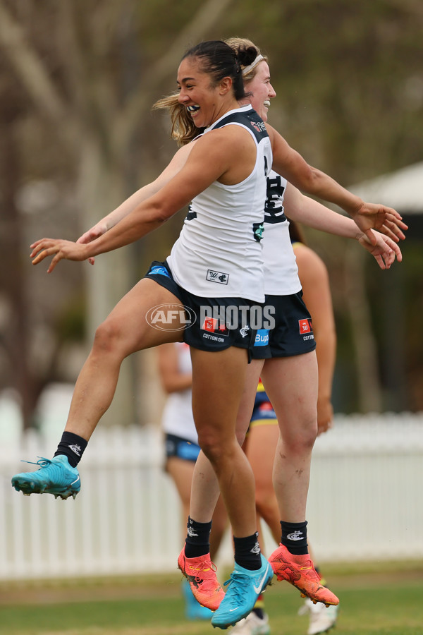 AFLW 2024 Practice Match - Adelaide v Carlton - A-53122448