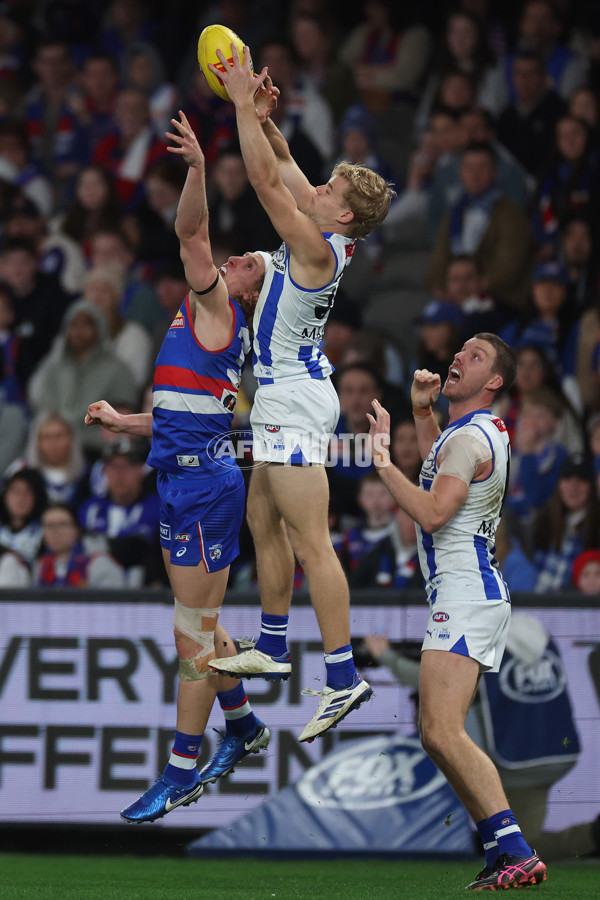 AFL 2024 Round 23 - Western Bulldogs v North Melbourne - A-53122464