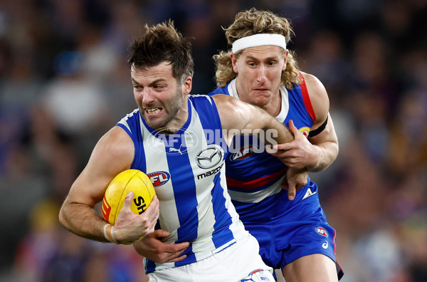 AFL 2024 Round 23 - Western Bulldogs v North Melbourne - A-53125262