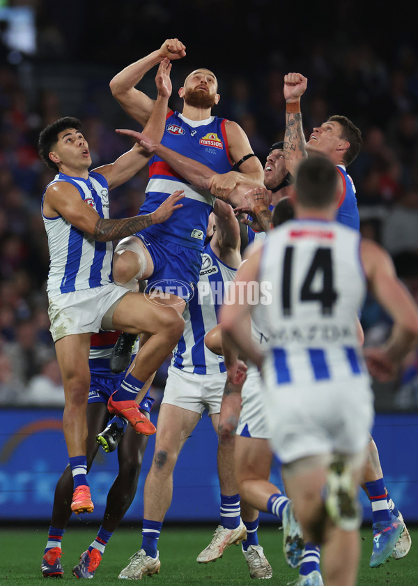 AFL 2024 Round 23 - Western Bulldogs v North Melbourne - A-53125286