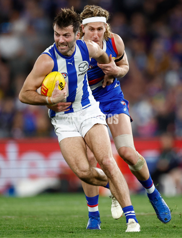 AFL 2024 Round 23 - Western Bulldogs v North Melbourne - A-53126821