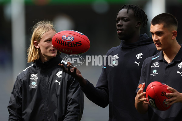 AFL 2024 Round 23 - West Coast v Carlton - A-53127763