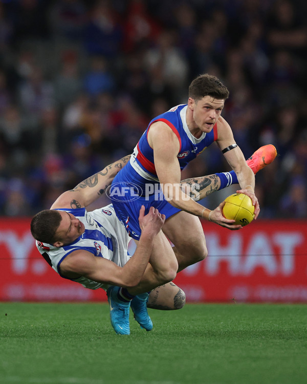 AFL 2024 Round 23 - Western Bulldogs v North Melbourne - A-53130517