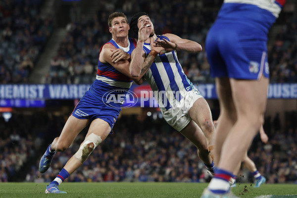 AFL 2024 Round 23 - Western Bulldogs v North Melbourne - A-53130527