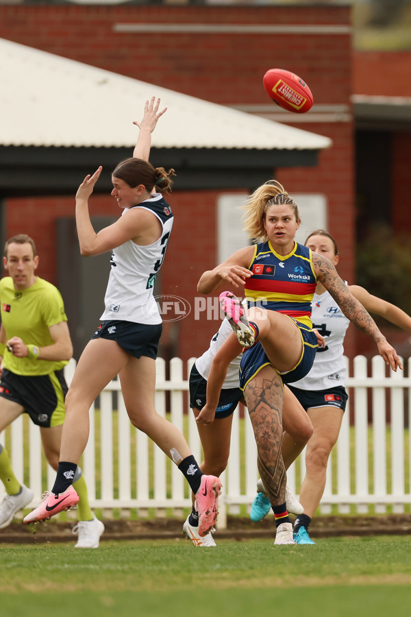 AFLW 2024 Practice Match - Adelaide v Carlton - A-53130537