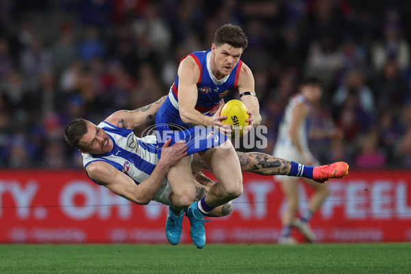 AFL 2024 Round 23 - Western Bulldogs v North Melbourne - A-53132371