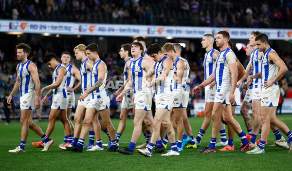 AFL 2024 Round 23 - Western Bulldogs v North Melbourne - A-53132395