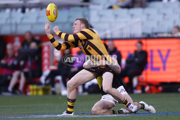 AFL 2024 Round 23 - Hawthorn v Richmond - A-53137701