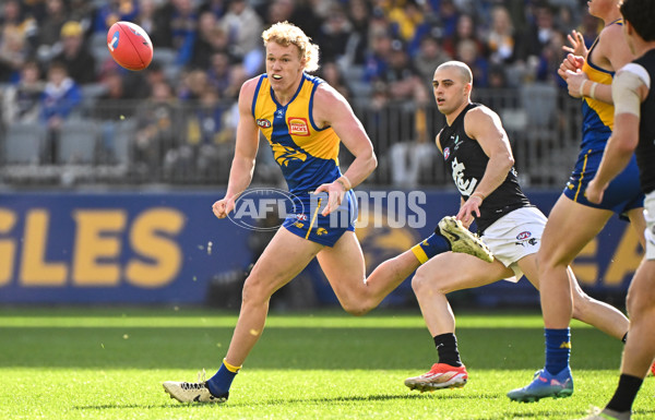 AFL 2024 Round 23 - West Coast v Carlton - A-53141330