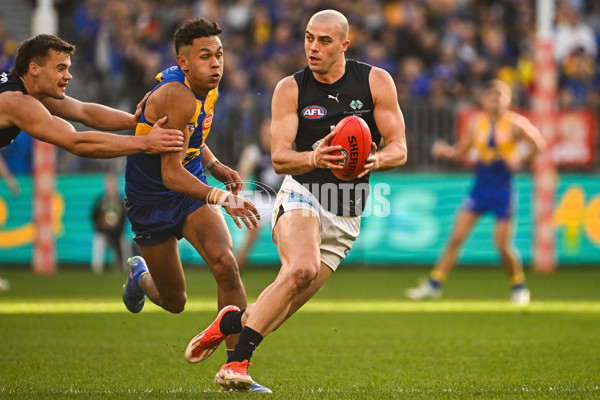 AFL 2024 Round 23 - West Coast v Carlton - A-53146177