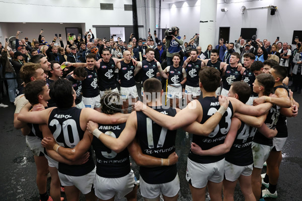 AFL 2024 Round 23 - West Coast v Carlton - A-53148809