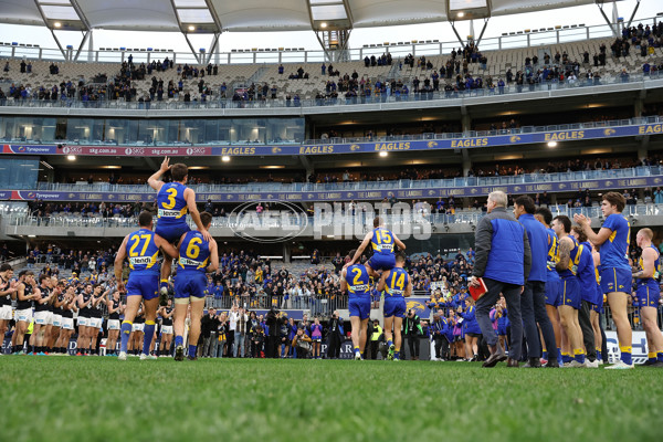 AFL 2024 Round 23 - West Coast v Carlton - A-53148813