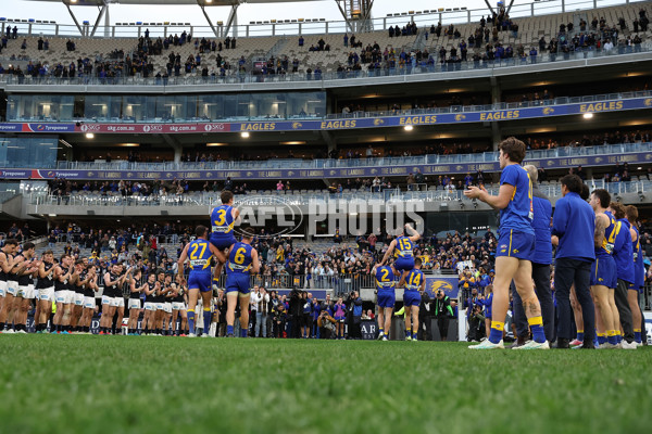 AFL 2024 Round 23 - West Coast v Carlton - A-53150847