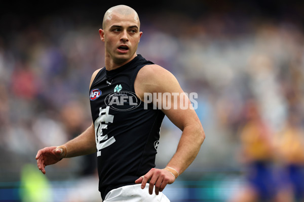 AFL 2024 Round 23 - West Coast v Carlton - A-53151449