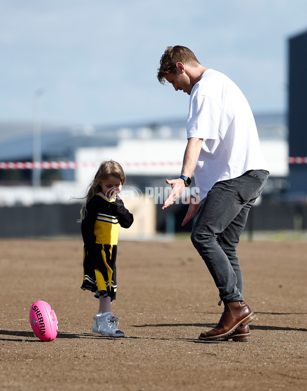 AFL 2024 Media - AFL Max Melbourne Sod Turning - A-53302335