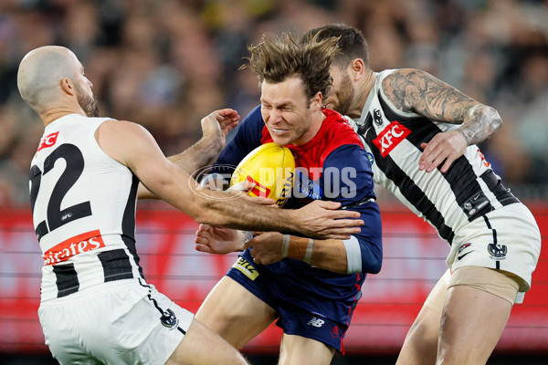 AFL 2024 Round 24 - Melbourne v Collingwood - A-53326385