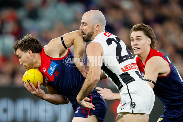 AFL 2024 Round 24 - Melbourne v Collingwood - A-53326387