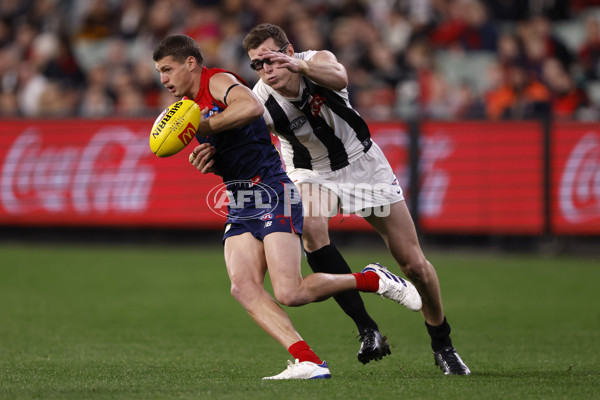 AFL 2024 Round 24 - Melbourne v Collingwood - A-53326542