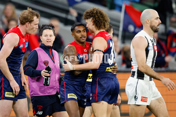 AFL 2024 Round 24 - Melbourne v Collingwood - A-53326553