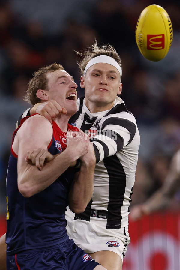 AFL 2024 Round 24 - Melbourne v Collingwood - A-53326584