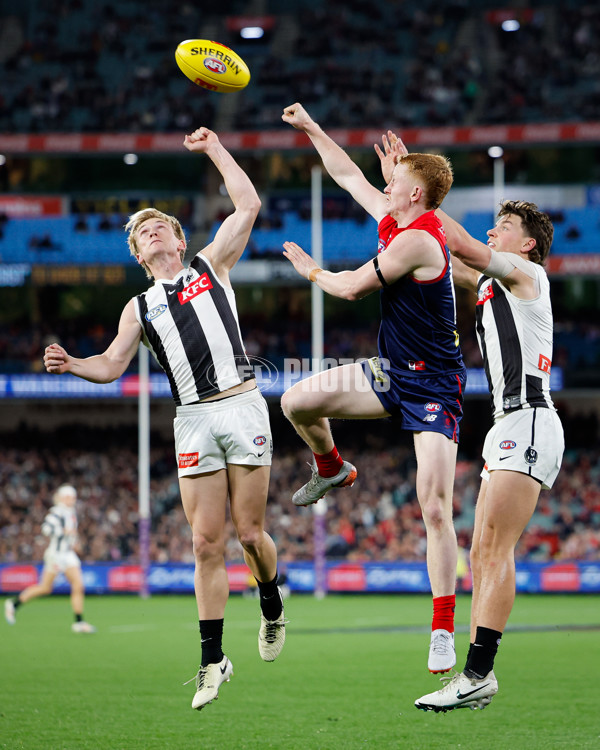 AFL 2024 Round 24 - Melbourne v Collingwood - A-53328816