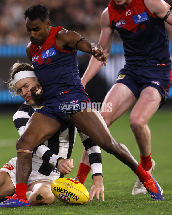 AFL 2024 Round 24 - Melbourne v Collingwood - A-53328853