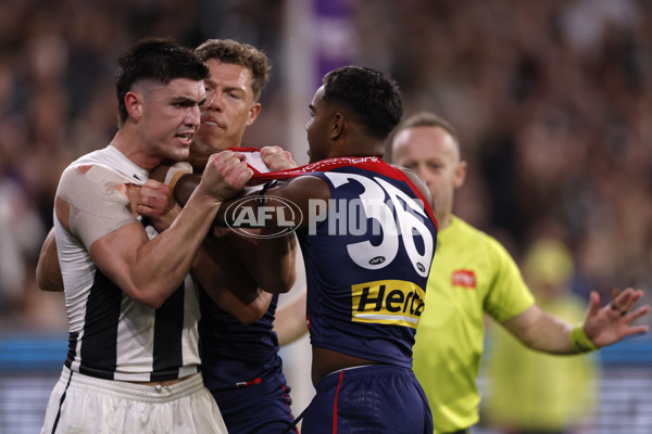 AFL 2024 Round 24 - Melbourne v Collingwood - A-53328866