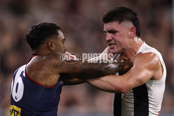 AFL 2024 Round 24 - Melbourne v Collingwood - A-53329424