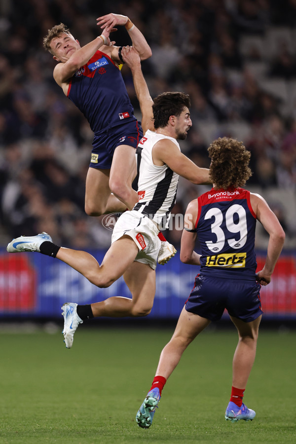 AFL 2024 Round 24 - Melbourne v Collingwood - A-53329428