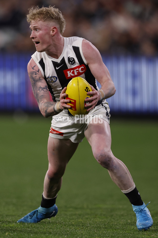 AFL 2024 Round 24 - Melbourne v Collingwood - A-53329433